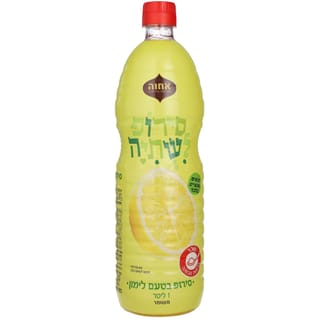 סירופ בטעם לימון 1 ל