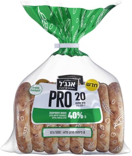 שמיניית פיתות פרו אנג'ל, 500 גרם