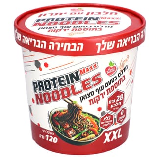 ארוחה מלאה נודלס בטעם עוף סצ'ואן בתוספת ירקות
