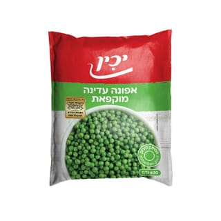 אפונה עדינה קפואה יכין 600 ג'