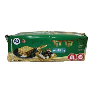 קרקר פריך עם מלח ים