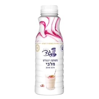 משקה יוגורט מלבי 3.5% שומן 480 מ"ל