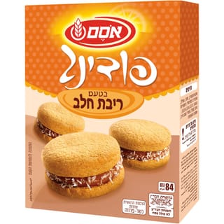 פודינג אינסטנט ריבת חלב 84 ג' אסם