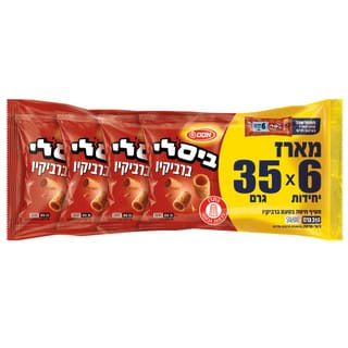 ביסלי ברביקיו מאח.8 6*35גרם