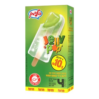 מאגדת 4 ג'לי פופ אננס תפוח