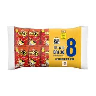 מ.ציטוס קראנצ גבינה 8*30ג'