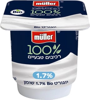 יוגורט ביו טבעי 1.7%