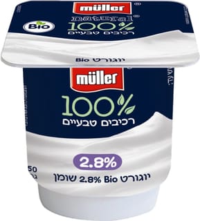 יוגורט ביו טבעי 2.8%