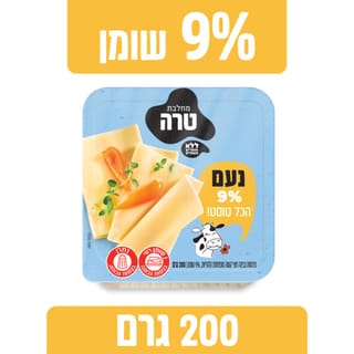 גבינה צהובה 9%