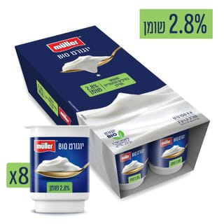 מארז יוגורט 2.8% שומן
