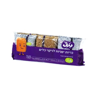 טאצ' כריות קרצוף 6 יחידות