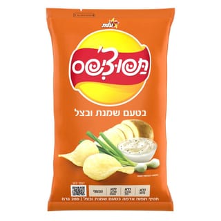 תפוצ'יפס שמנת בצל 200 גרם