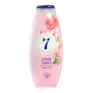 נקה 7 - תחליב רחצה ורד ויסמין 750 מ"ל