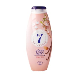 נקה 7 תחליב רחצה וניל שקד 750 מ"ל