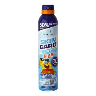 ספריי שקוף לילדים לעור רטוב SPF50