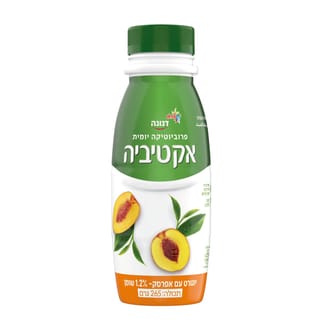 משקה אקטיביה אפרסק 250 מ"ל