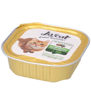 לה קט פטה עוף 100 גר