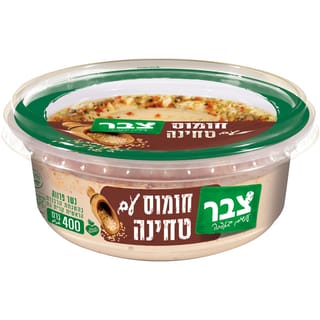 חומוס עם טחינה צבר - 400 גרם