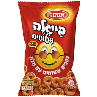 בייגלה שטוחים עם מלח 300 גרם