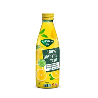 מיץ לימון טבעי יד מרדכי 250 מ"ל