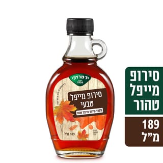 סירופ מייפל טבעי 189 מ'ל