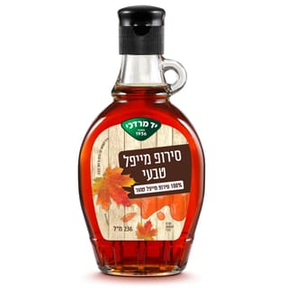 סירופ מייפל טבעי 236 מ"ל