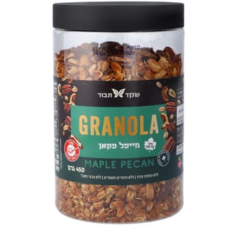 גרנולה מייפל פקאן 450 גר
