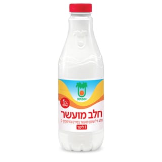 חלב יטבתה מועשר1% בקבוק