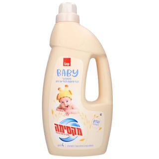 מרכך לבגדי תינוקות בתוספת שיבולת שועל 4 ליטר