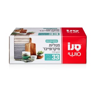 מטליות מיקרופייבר סנו סושי 33 יחידות