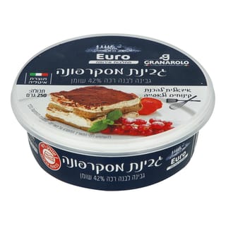 גבינת מסקרפונה 250 ג