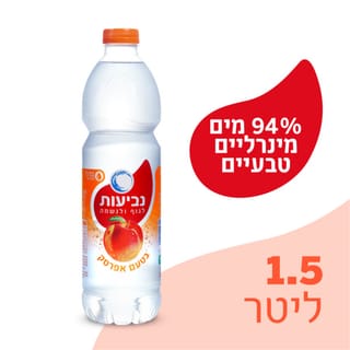 נביעות + אפרסק 1.5 ליטר פיקדון
