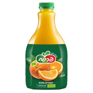 מיץ תפוזים סחוט טבעי 2 ל