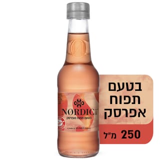 נורדיק מיסט מוגז בטעם תפוח אפרסק 250 מ"ל