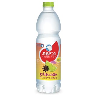 נביעות+ בטעם ליים אניס 1.5 ליטר