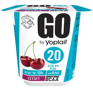 יופלה GO דובדבן0.7% 200ג