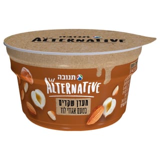 מעדן שקדים בטעם אגוזי לוז