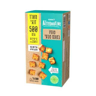 טופו טבעי 500 גרם Alternative 2 יחידות * 250 גרם