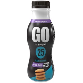 משקה חלב GO בטעם עוגיות 340 מ"ל