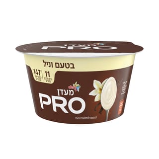מעדן חלב בטעם וניל מועשר בחלבון 150 גרם