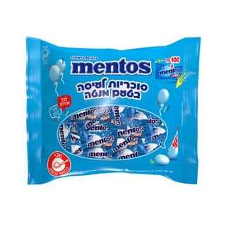 סוכריות לעיסה מנטוס שמחות מנטה 250 גרם בדץ
