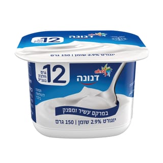 דנונה 2.9% 12 גרם חלבון