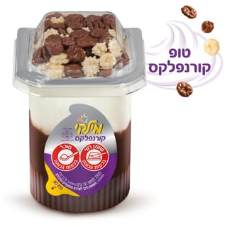 מילקי טופ קורנפלקס 141 גר'