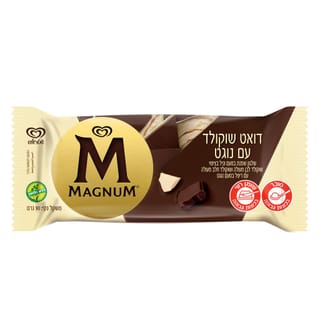מגנום דואט שוקולד עם נוגט 90 גרם