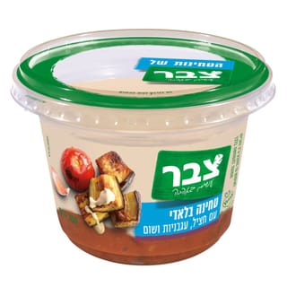 צבר טחינה בלאדי חציל עגב.ושום 6*350ג