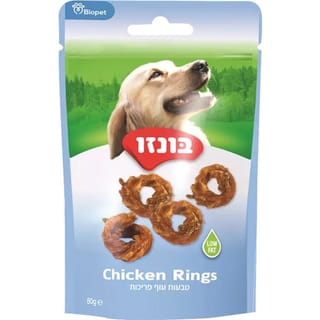 חטיף בונזו טבעות עוף