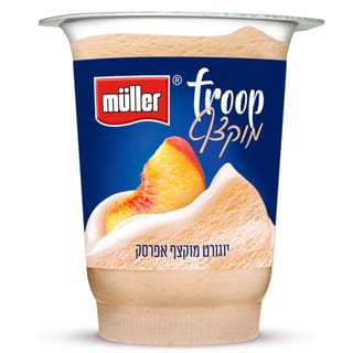 מולר פרופ יוגורט מוקצף אפרסק 95 גרם