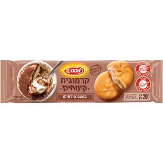 אסם קרמוגית קרם בטעם טירמיסו 12*200ג חדש