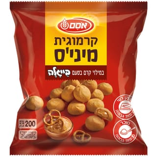 קרמוגית מיניס קרם בייגלה 200 גרם