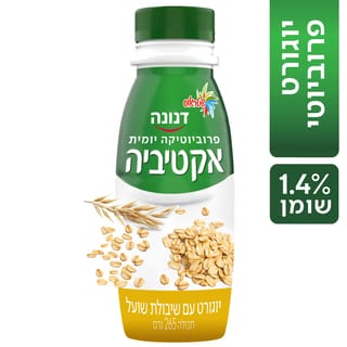 אקטיביה משקה במתיקות מועדן+ש. שועל 265מל